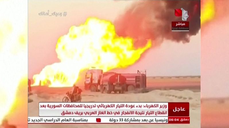 Islámský stát se přihlásil k útoku na plynovod v Sýrii